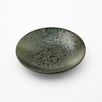14cm皿 緑吹天目(MT-161) ニトリ