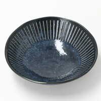 14.3cm軽量小鉢 ネイビー(撥水十草)