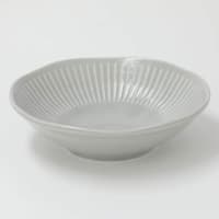 16.5cm軽量取鉢 グレー(撥水十草)
