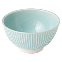 飯碗(貫入 グリーン 美濃焼)
