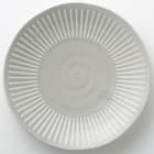 23cm軽量大皿 グレー(撥水十草) 3枚目画像