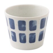 【カル:エクレ】フリーカップ (青格子)