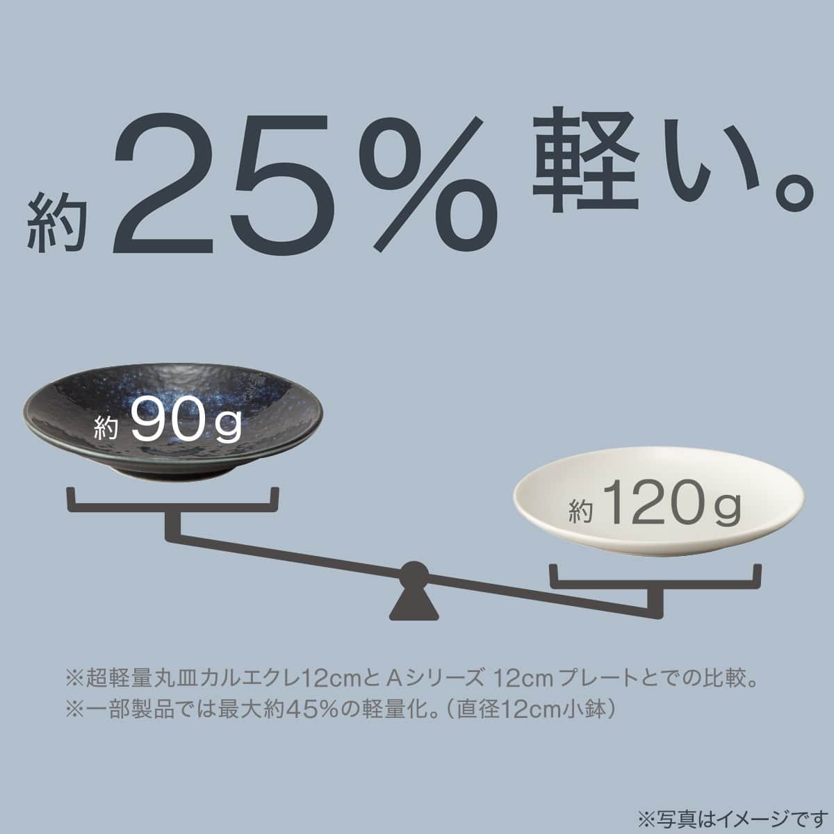 超軽量スープカップ大 カル：エクレ（窯変紺） | ニトリネット【公式