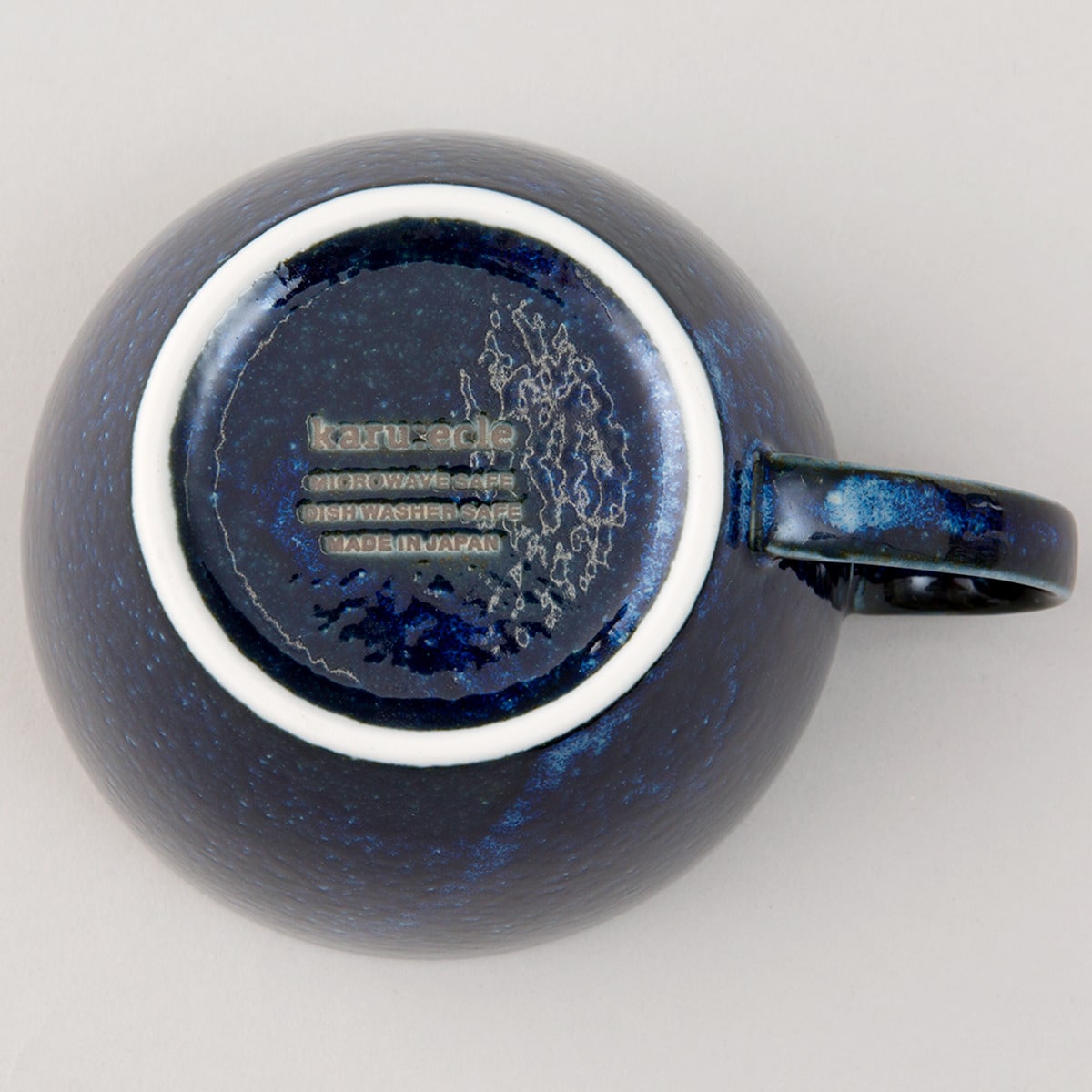 超軽量スープカップ大 カル：エクレ（窯変紺） | ニトリネット【公式