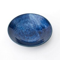 超軽量丸皿　カル：エクレ 12cm(窯変紺)