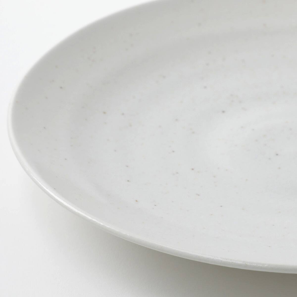 超軽量特大皿 カル：エクレ 白唐津 | ニトリネット【公式】 家具