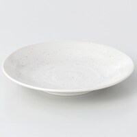 超軽量丸皿　カル：エクレ 18cm(白唐津)
