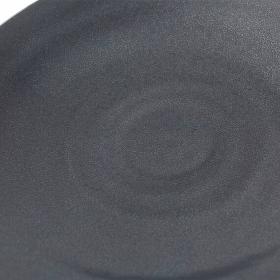 超軽量丸皿　カル：エクレ 18cm(いぶし天目) 12枚目画像