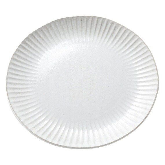 丸皿(27cm 唐茶削ぎ) 1枚目画像