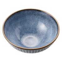 どんぶり(18cm 唐茶削ぎ ブル－)