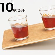薄型 すべりにくい木製トレー 10枚セット