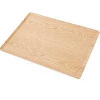薄型 すべりにくい 木製トレー(L ナチュラル)