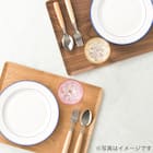 薄型 すべりにくい木製トレー(S ナチュラル)10枚セット 8枚目画像