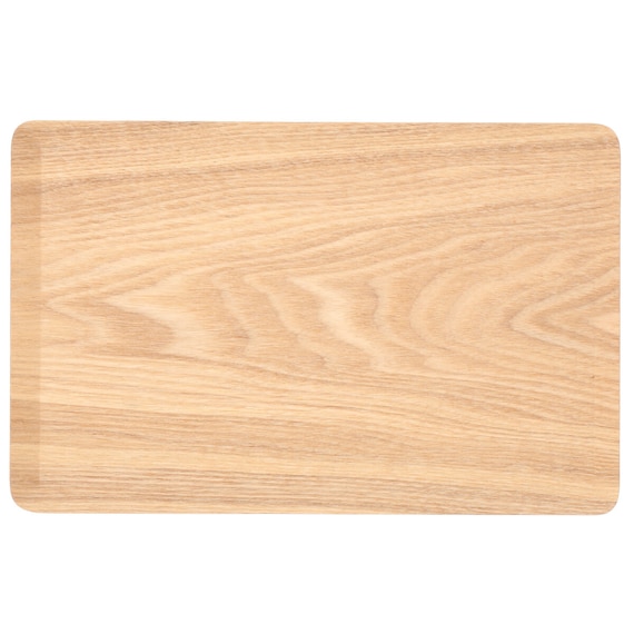 薄型 すべりにくい木製トレー(S ナチュラル)10枚セット 10枚目画像