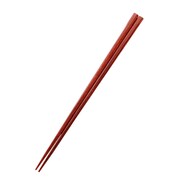 積層箸(細身 22.5cm 朱面)
