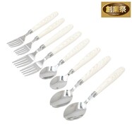 カトラリー8点セット ホルツ(ホワイトウォッシュ)