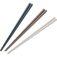 食洗耐熱八角箸 3膳(ネイビーブラウン) ニトリ