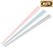 食洗器対応樹脂はし 使いやすい八角3膳組(ペールカラー)