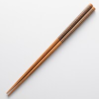 竹箸(ボビン ネイビー 23cm)
