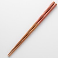 竹箸(ボビン レッド 23cm)