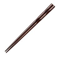 持ちやすい抗菌サイズ箸(ミドルブラウン)