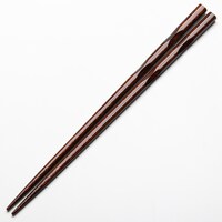 持ちやすい抗菌サイズ箸(ミドルブラウン 23cm)