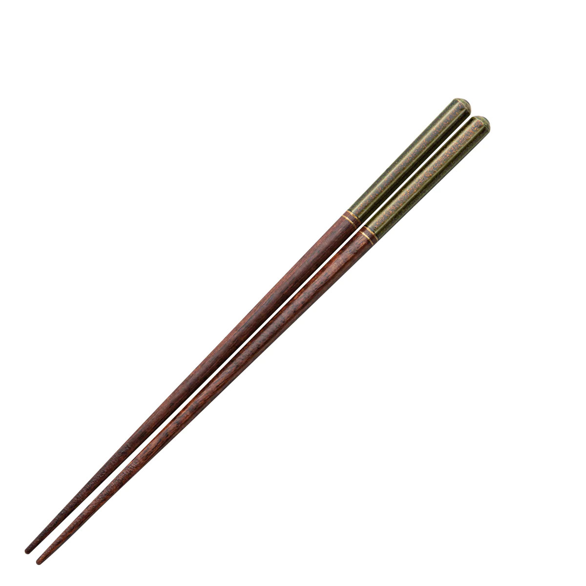 持ちやすい八角箸(利休 グレー 23cm)