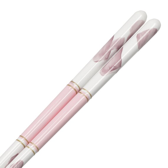 水彩色箸(パープル 23cm) 3枚目画像