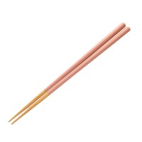 ナチュラル透かし八角箸(ミスト ローズ 23cm)