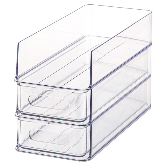 【冷蔵庫内引出しSサイズ】2段＋ラック(幅13cm) 1枚目画像