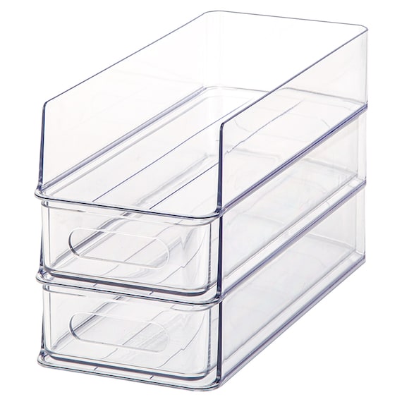 【冷蔵庫内引出しSサイズ】2段+ラック(幅13cm) 1枚目画像