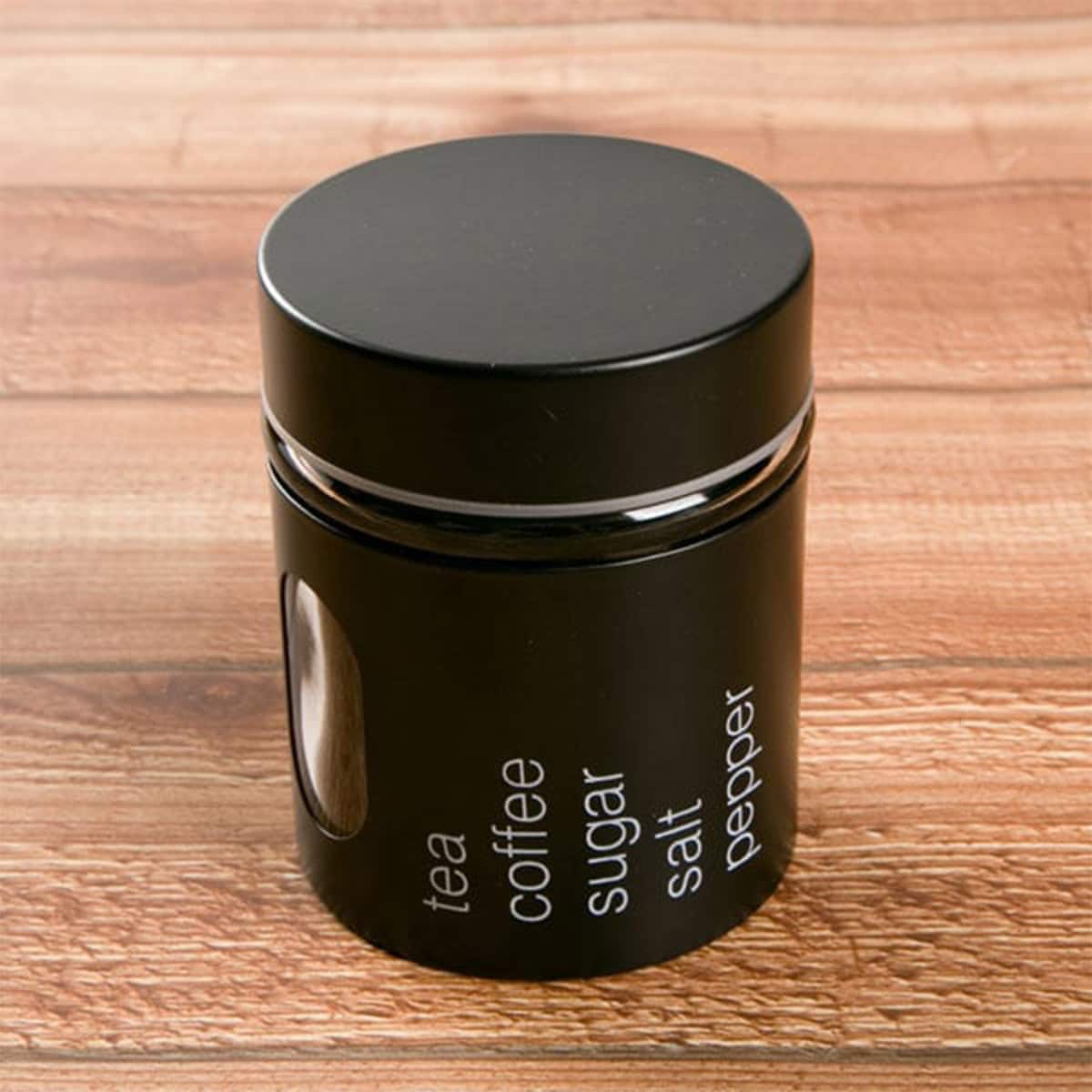 ガラスキャニスター Stm 350 Bk 通販 ニトリネット 公式 家具 インテリア通販