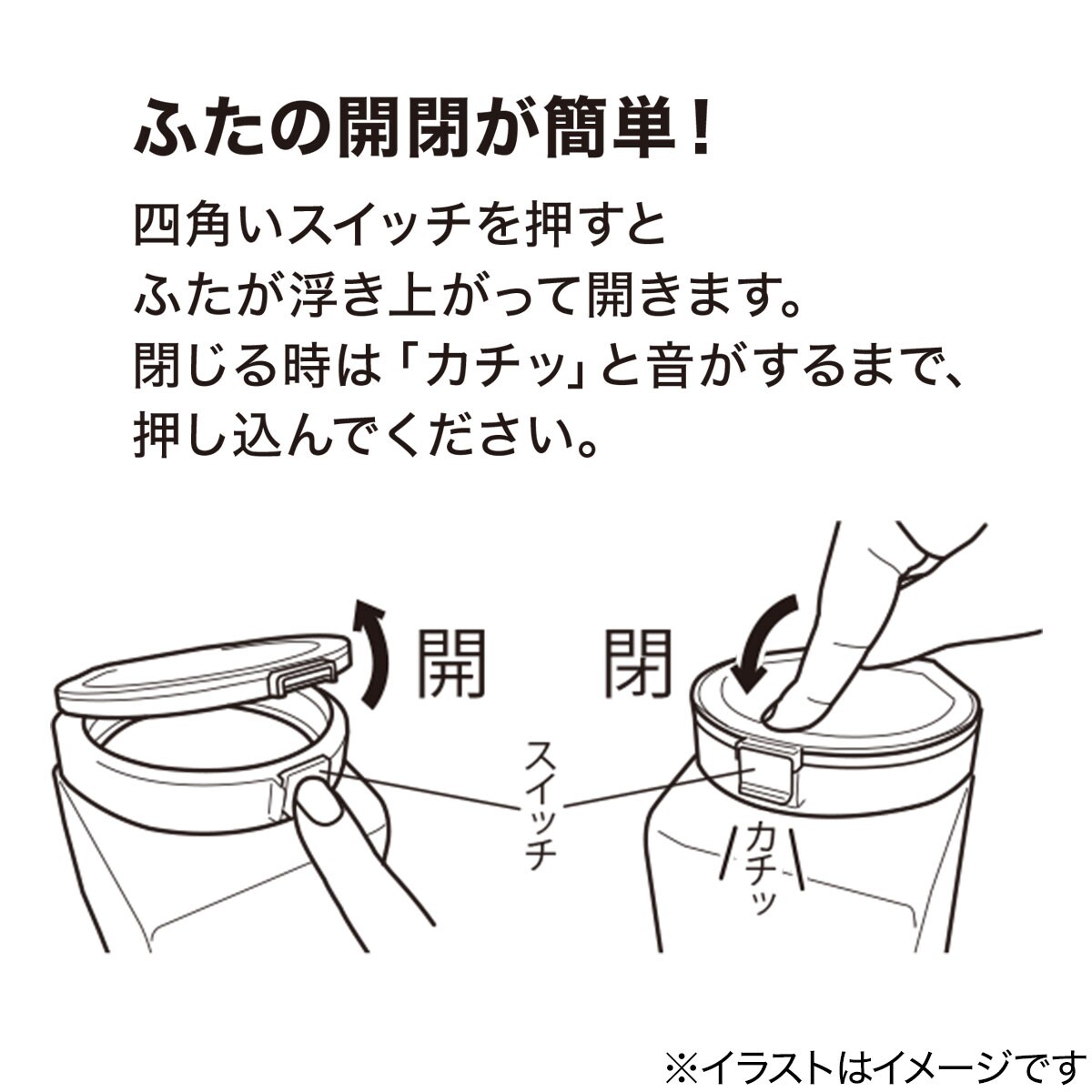 ワンプッシュキャニスター 500ml 通販 ニトリネット 公式 家具 インテリア通販