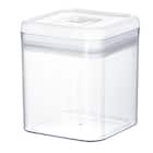 洗えるレバーキャニスター(L 2500mL ホワイト) 1枚目画像