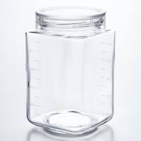 蓋から中身が見えるガラスキャニスター(SH1000)