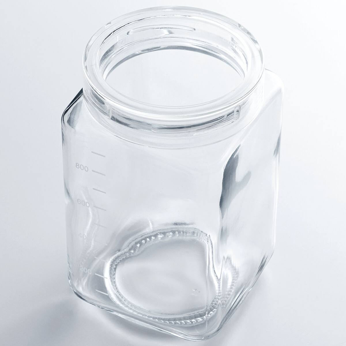 蓋から中身が見えるガラスキャニスター(SH1000) | ニトリネット【公式