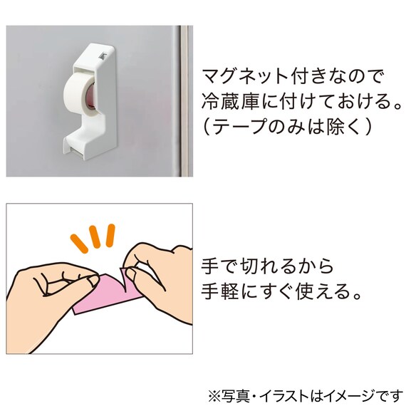 ワザアリテープカッター(ホワイト) 3枚目画像