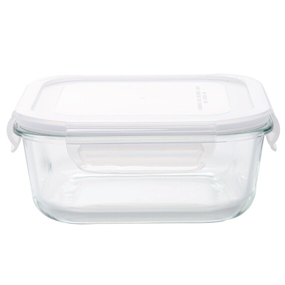 耐熱ガラス保存容器 正方形(1170mL) 2枚目画像