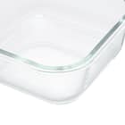 耐熱ガラス保存容器 正方形(1170mL) 5枚目画像