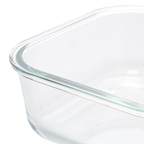 耐熱ガラス保存容器 正方形(1170mL) 6枚目画像