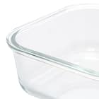 耐熱ガラス保存容器 正方形(1170mL) 6枚目画像