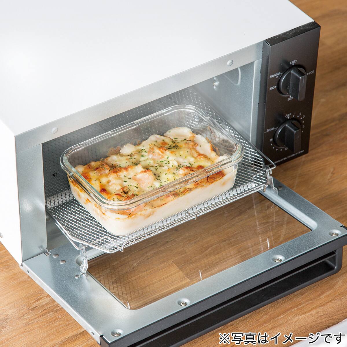 耐熱ガラス保存容器 正方形(1170mL) | ニトリネット【公式】 家具