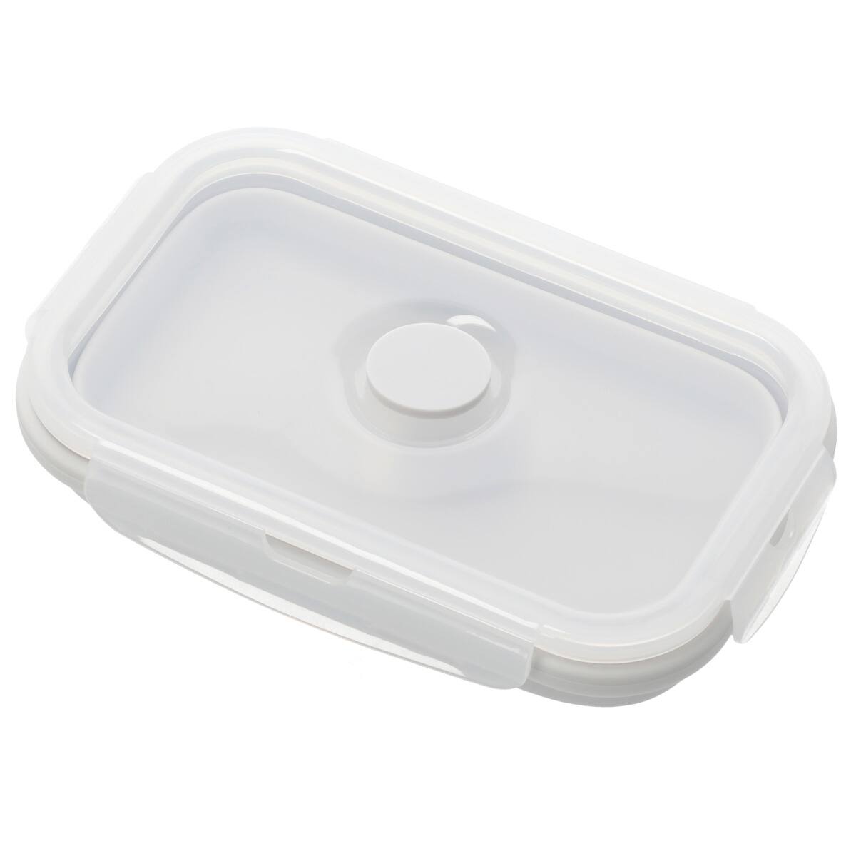 たためる保存容器(シェイプ 540ml グレー) | ニトリネット【公式