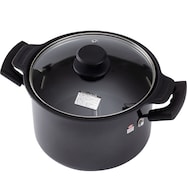 IH・ガス火 ふっ素中子付き寸胴鍋(22cm)
