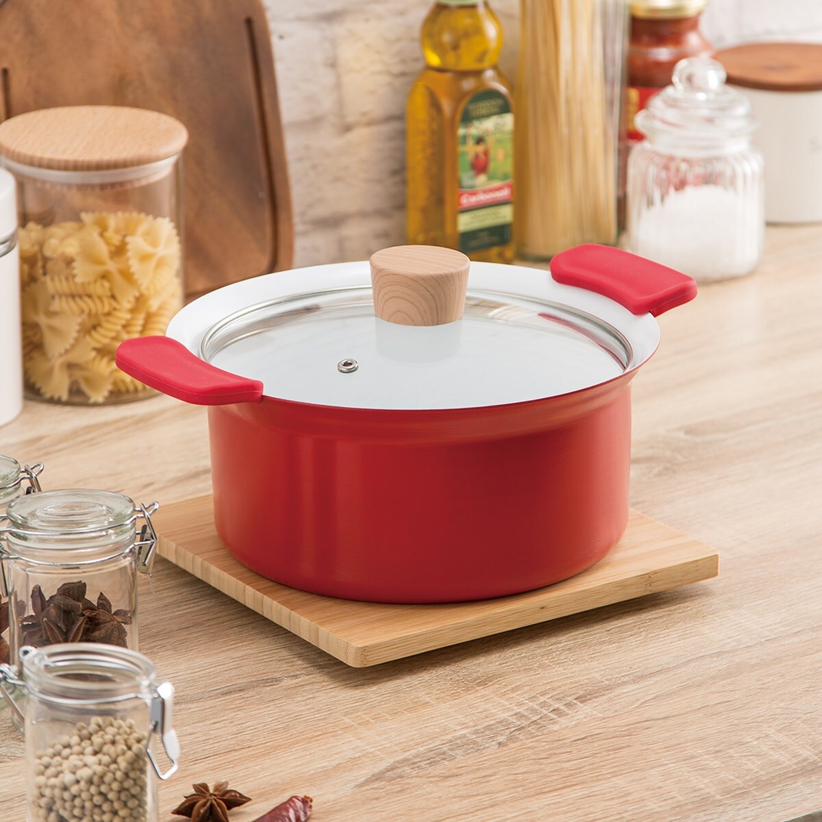 Ih 両手鍋 レッド Umami 通販 ニトリネット 公式 家具 インテリア通販 Ih 両手鍋 レッド Umami 通販 ニトリネット 公式 家具 インテリア通販