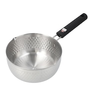 IH・ガス火 リベット 槌目ステンレスゆきひら鍋2(16cm)【期間限定価格:11/26~1/5まで】