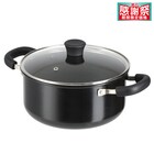 IH・ガス火 ソフトグリップ 両手鍋(22cm Days) 1枚目画像