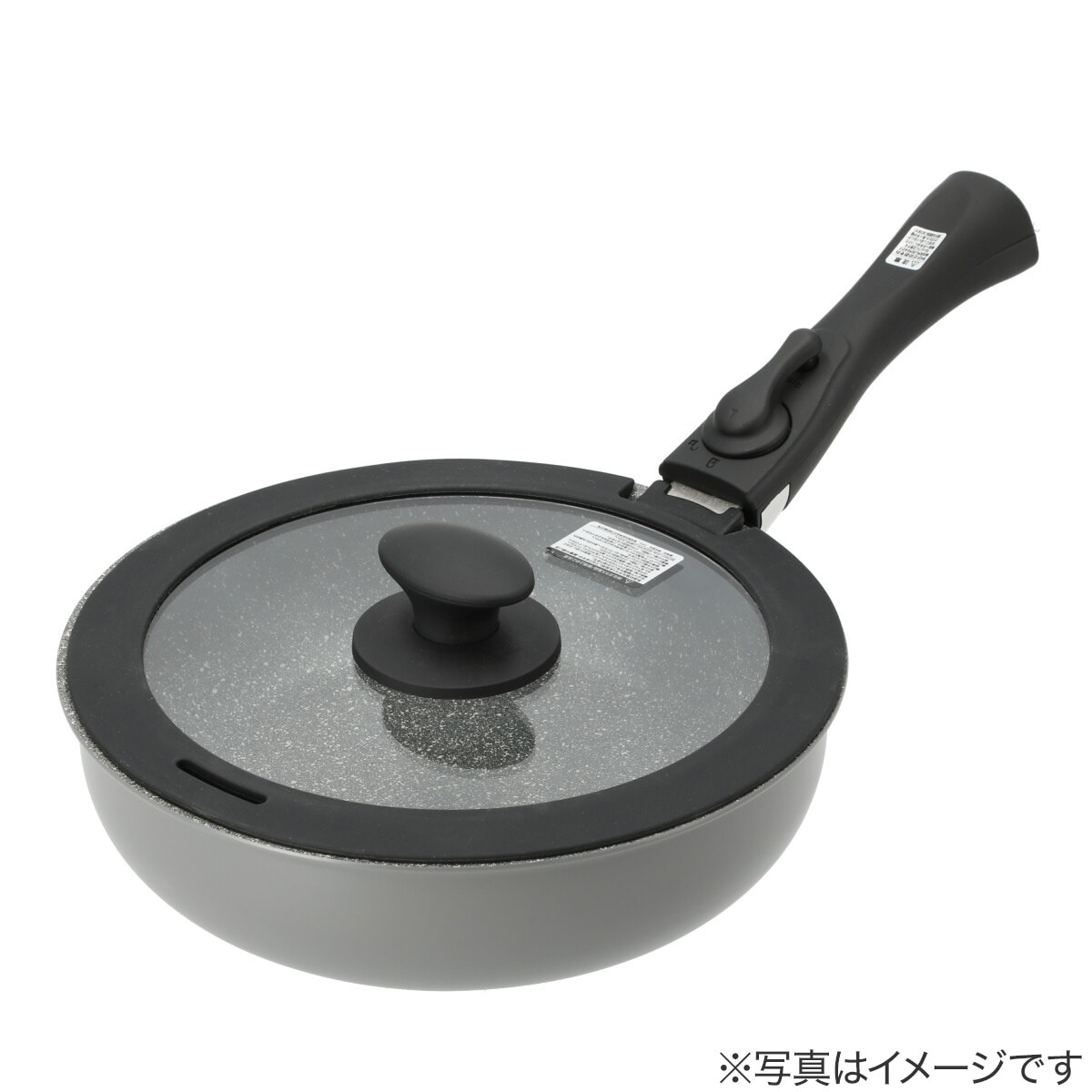 TORERUシリーズ専用 シリコーンふち ガラスふた (24cm) | ニトリ