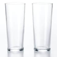 強化ガラスグラス 2個セット(EP 425mL)