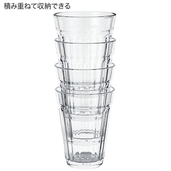 ガラスタンブラー 4個セット(HJ001) 3枚目画像
